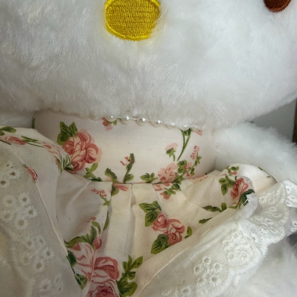 Hello Kitty Floral Plush with Pink Accents - Picture 2 of 5